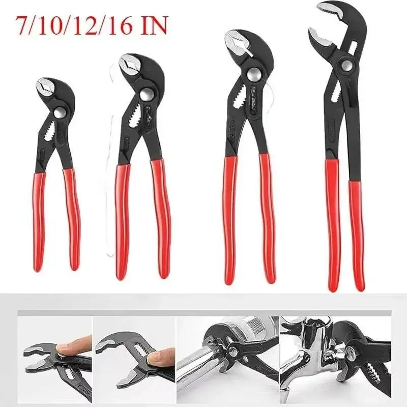 

Adjustable Eagle Beak Wrench Groove Joint Pipe Pliers Multifunction Spanner Press Clamp Large Opening Household Hand Tool