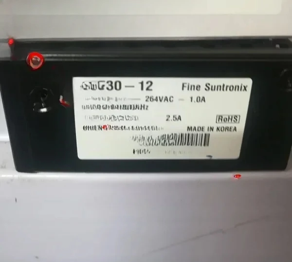 

Power supply VSF30-24 VSF30-12 VSF30-05 VSF30-09