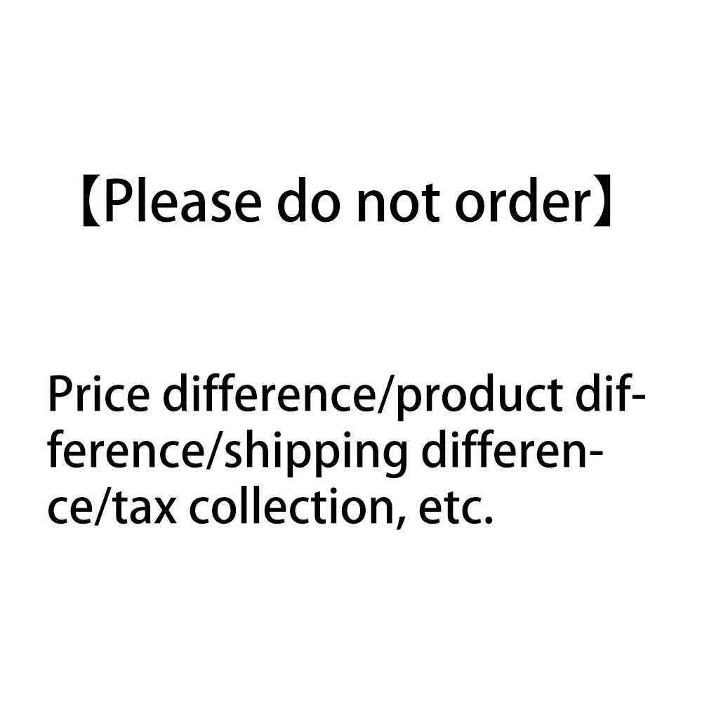【Please do not order】 Price difference/product difference/shipping difference/tax collection, etc. image 2