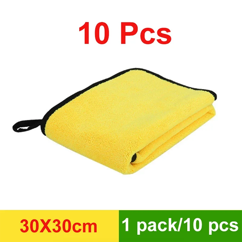 10 Stuks Extra Zachte Auto Wassen Microfiber Handdoek Car Cleaning Drogen Doek Car CareCloth Detaillering Car WashTowel Nooit Kras