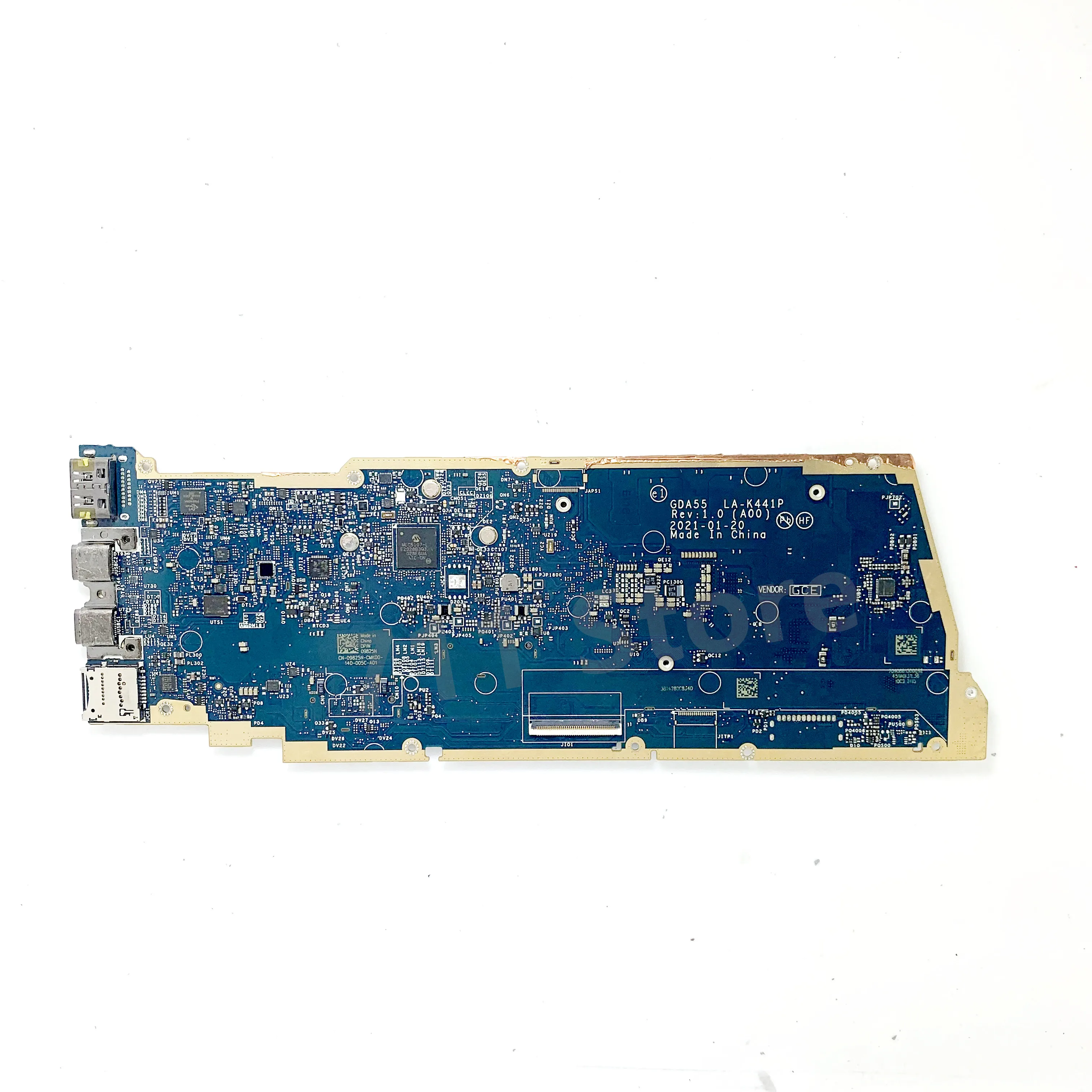 9825N 09825N CN-09825N With SRK1F I7-1185G7 CPU Mainboard For DELL 9520 Laptop Motherboard GDA55 LA-K441P 100% Full Working Well