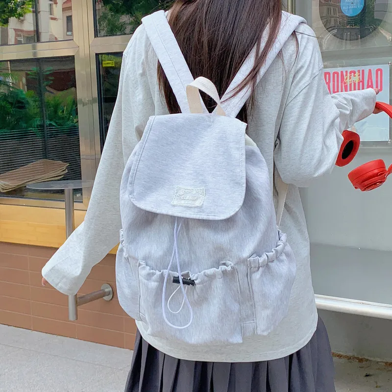 Korean-style autumn collection: niche design leopard-print student backpack, Japanese college style, lightweight backpack for mi