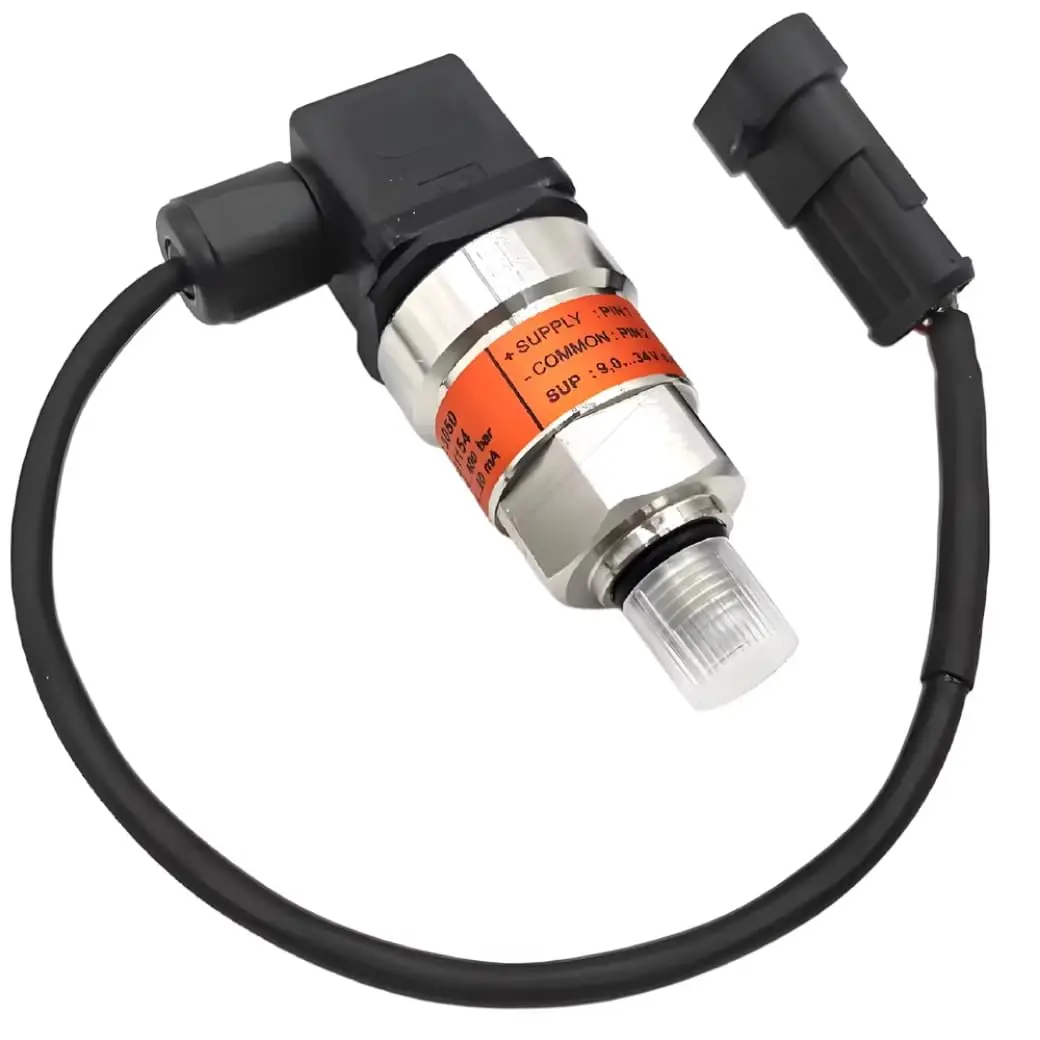 

For Liugong Longking Zhonglian Excavator Parts MBS3050060G1411 60Bar MBS3050060G1154 400Bar Pressure Sensor Switch S