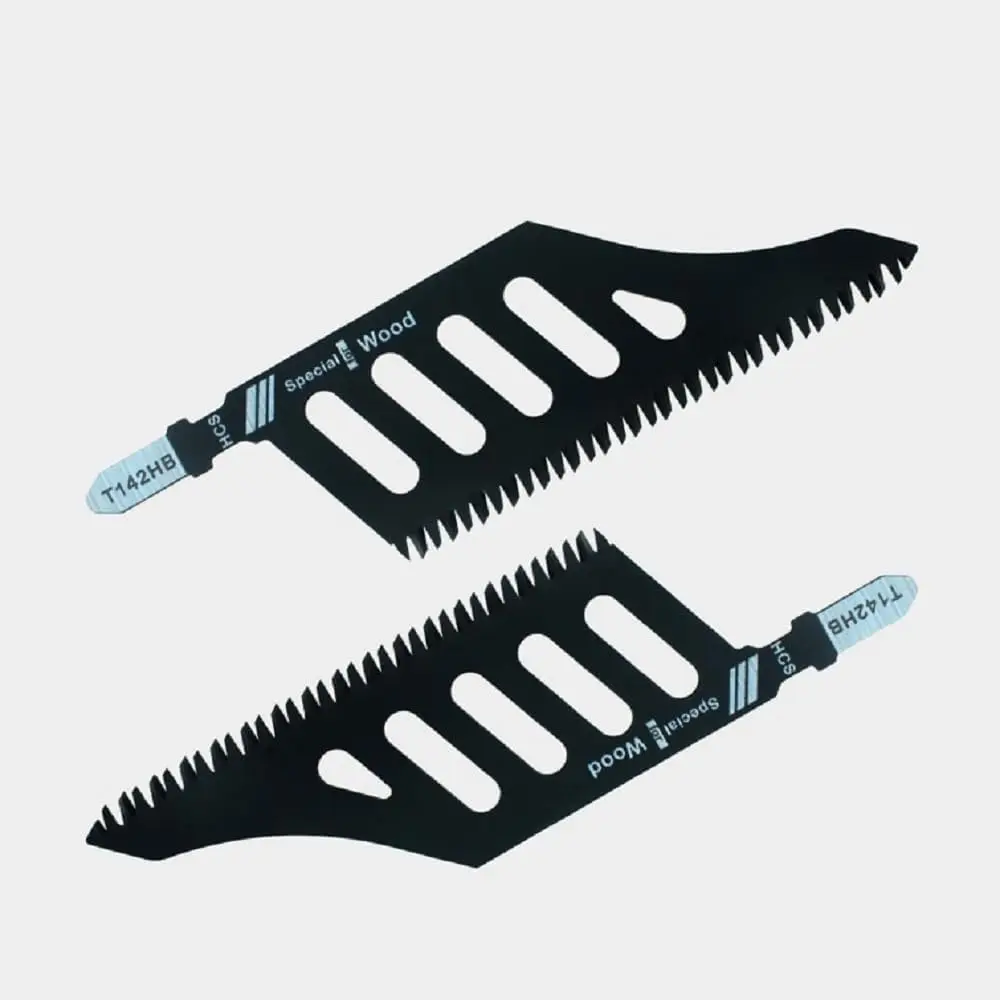 1-50 pçs t142hb lâminas de serra de vaivém curvo lâmina de serra de rolagem curva irregular lâminas de placa de fibra de madeira ferramenta de corte de alta precisão