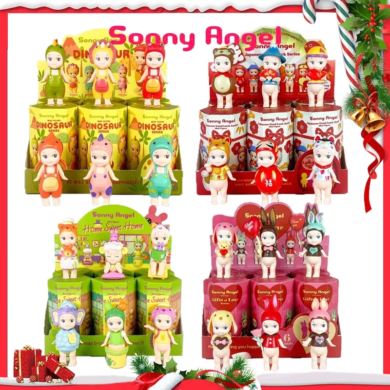 Sonny Angel Blind Box Figure Hippers Animal Easter Series Anime Figures Ornaments Dolls Birthday New Year Gift Desktop Ornament