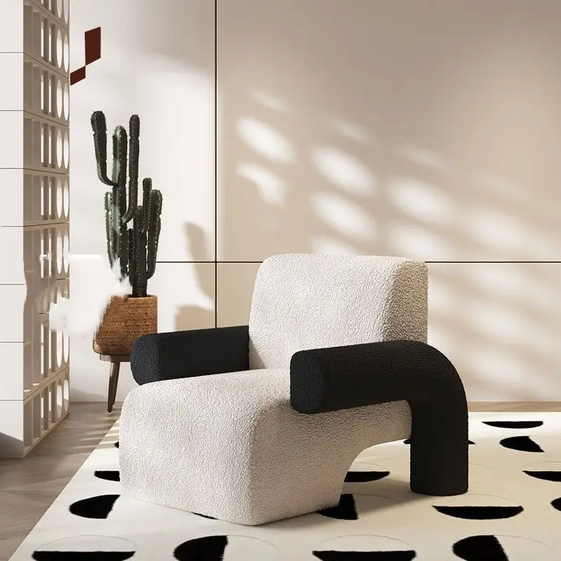 الشمال الترفيه كسول بسيط كرسي واحد ضوء الفاخرة الاسترخاء المصممين غرفة المعيشة القراءة كرسي مريح Poltrone الأثاث