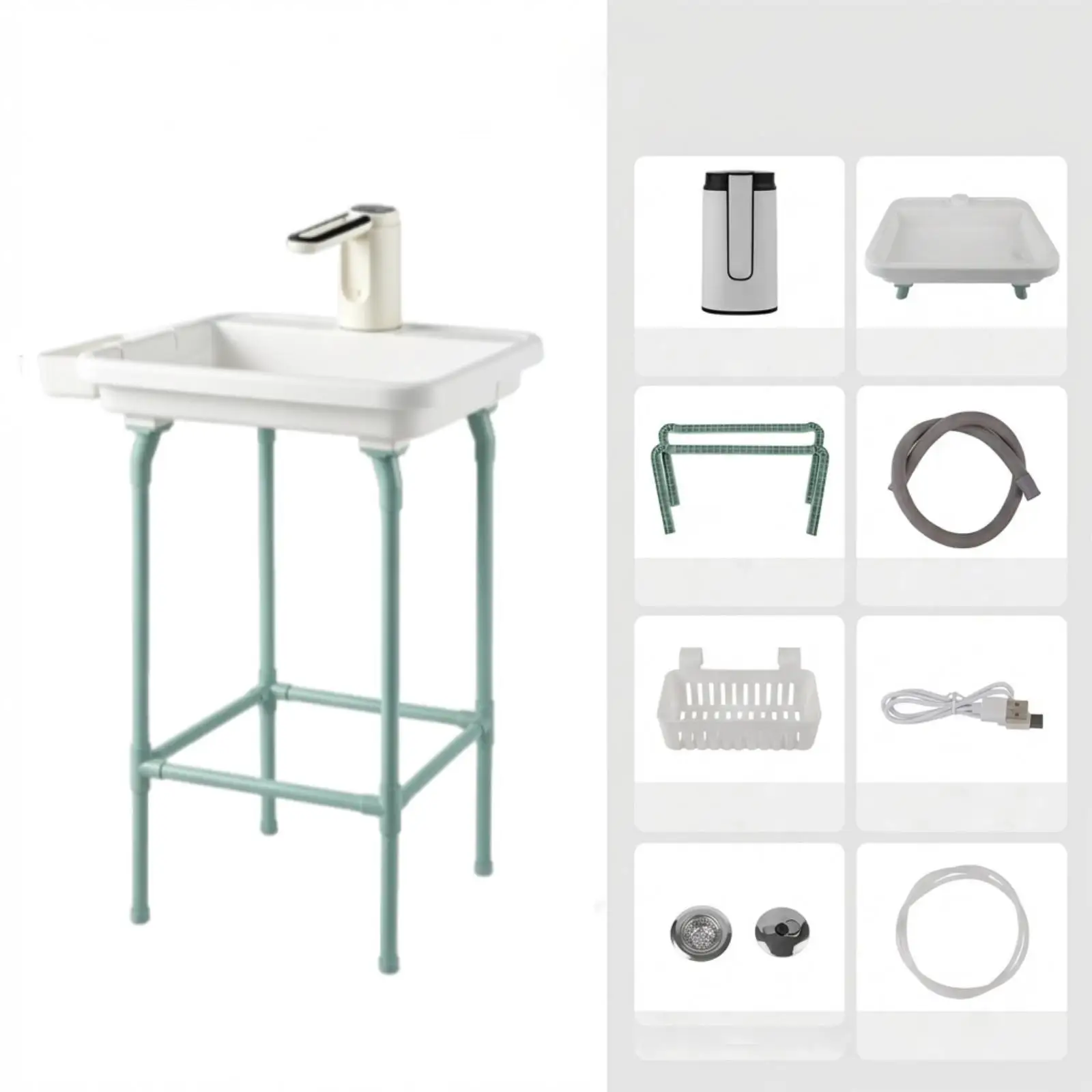 حوض غسيل محمول للاستخدام الخار - مراجعة Gardening Tools Basket وسعره