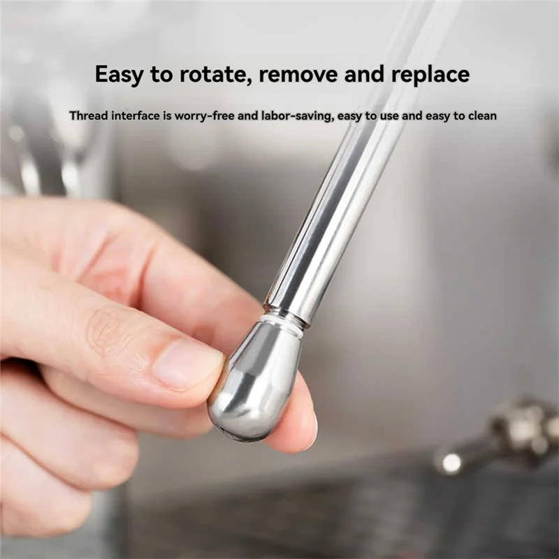 لماذا-صانع القهوة فوهة البخار لآلة بيتروس 3833/3899 ماكينة إسبريسو 304 استبدال فوهة البخار من الفولاذ المقاوم للصدأ