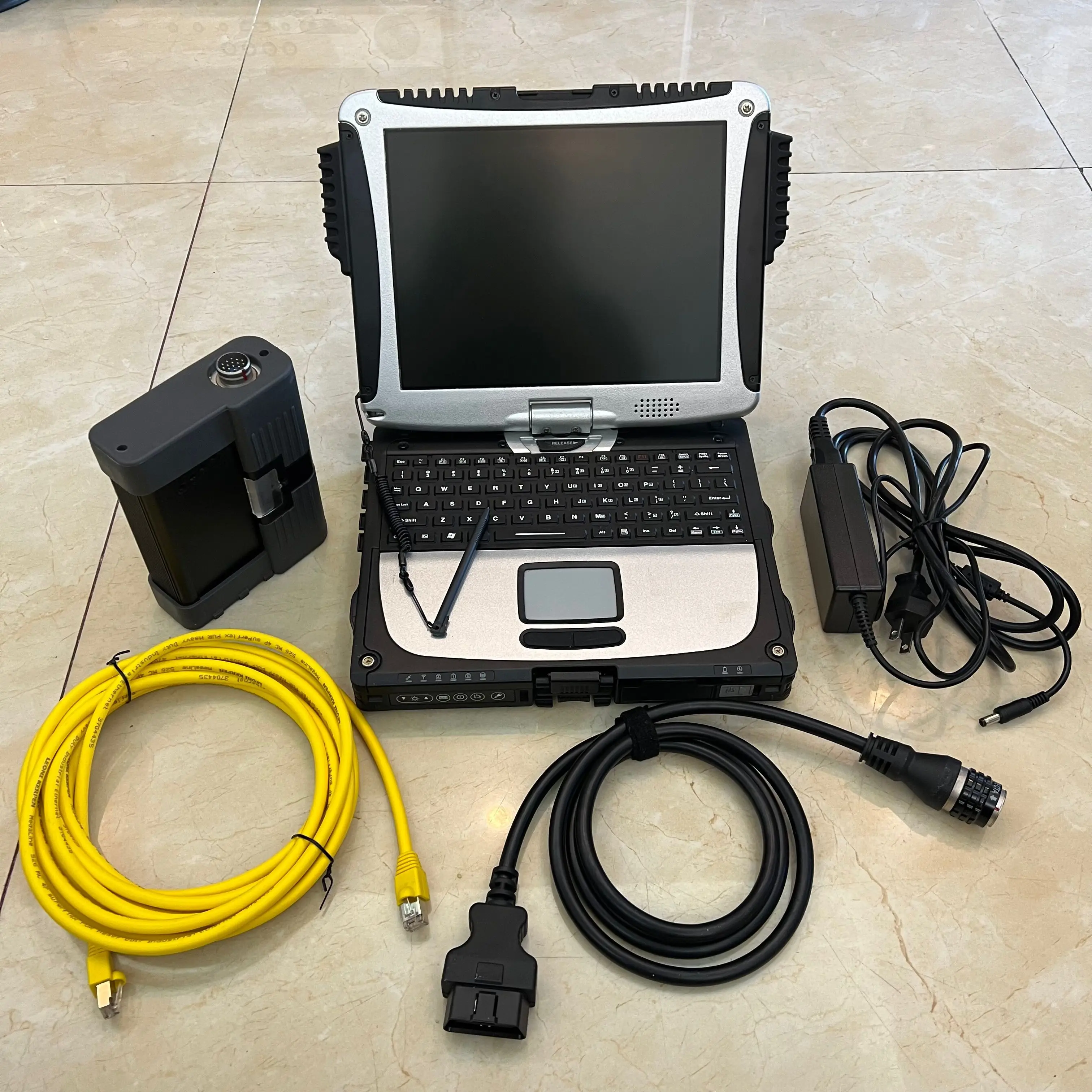 

for BMW Diagnostic ICOM A2 with V2024.1 Expert HDD 1TB SSD 960GB in CF19 Laptop Full Set for BMW ICOM A2 Scan Tool Ready to Use