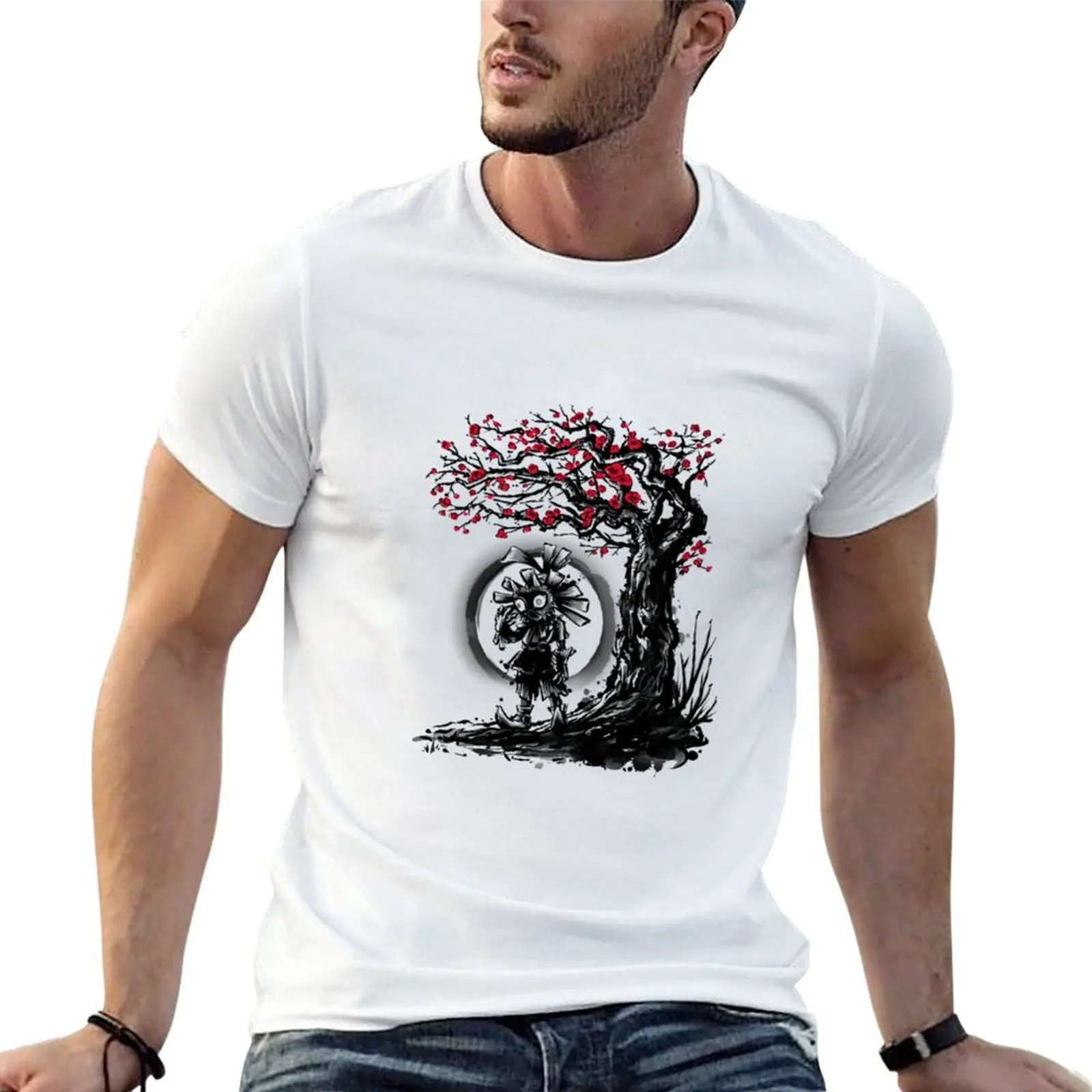 

Gaming T-ShirtMask under the moon T-Shirt man t shirts high quality luxury brand man t shirts for men casual T-Shirt