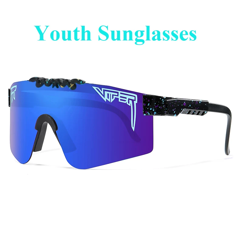 Youth Sunglasses Boys Girls Kids Pit Viper Sun Glasses Small head Adult Men Women Eyewear Outdoor Cycling Driving Shades Sport