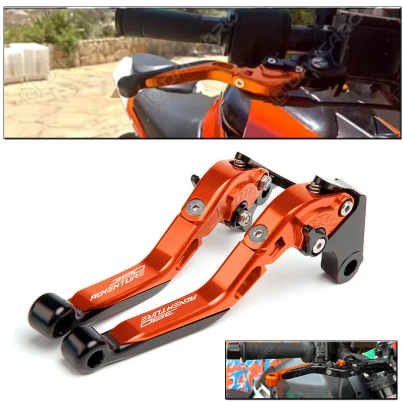 

Аксессуары для мотоциклов KTM390 KTM 390 Adventure 2020-2021: Регулируемые модифицированные складные ручки сцепления и тормоза, рычаги тормоза с ЧПУ
