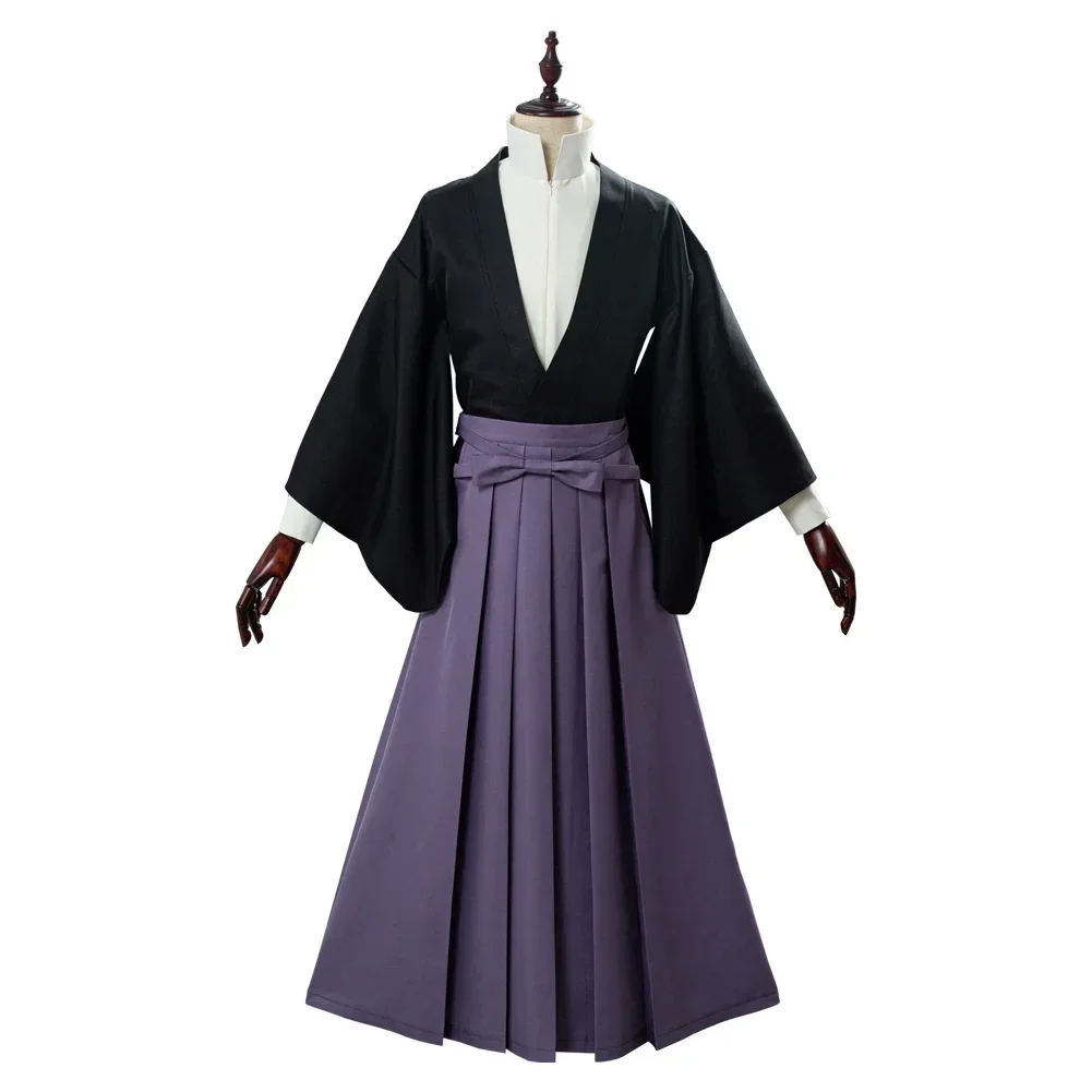 Anime Toilet Bound Hanako Kun Tsukasa Yugi Cosplay Costume Samurai Kimono Set Hakama Pants Kendo