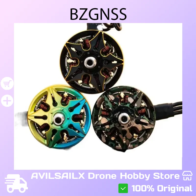 

BZGNSS 2207 Brushless Motor 1960KV - 5 Inch for FPV Racing & Freestyle Drones