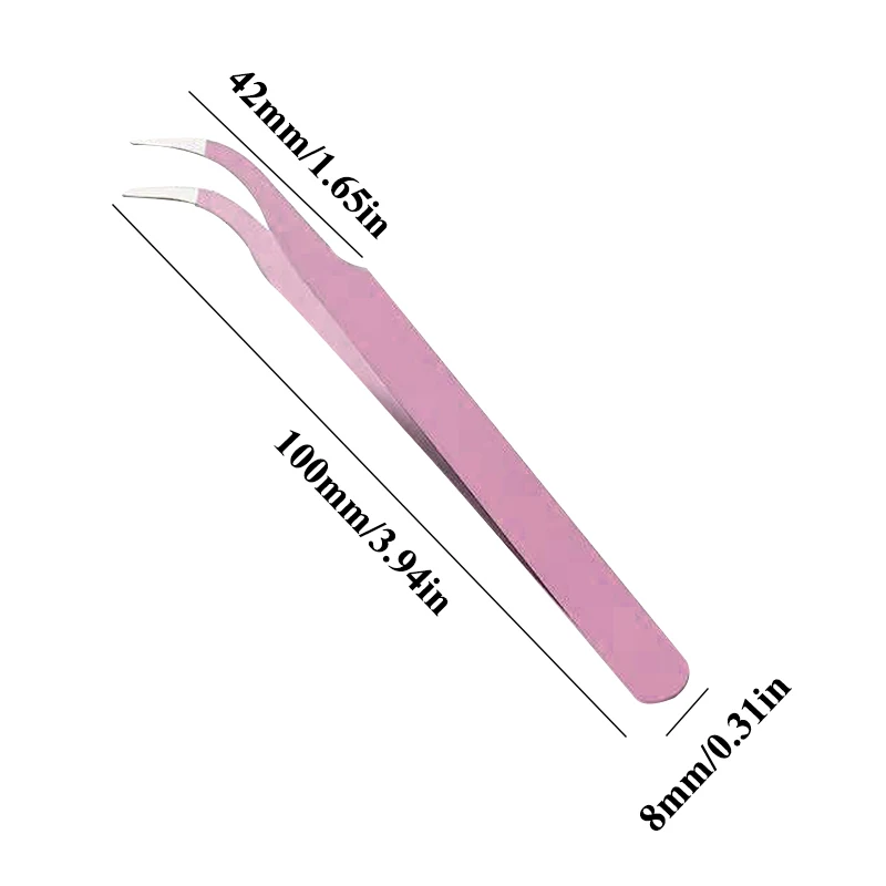 1Pc Stainless Steel Candy Macaron Color Precision Tweezer For Journal Scrapbooking Stickers DIY Tool Stainless Steel Tweezers