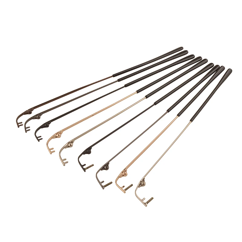 10 أزواج من معبد النظارات المعدنية بدون إطار مع طرف استبدال معبد إصلاح النظارات #1