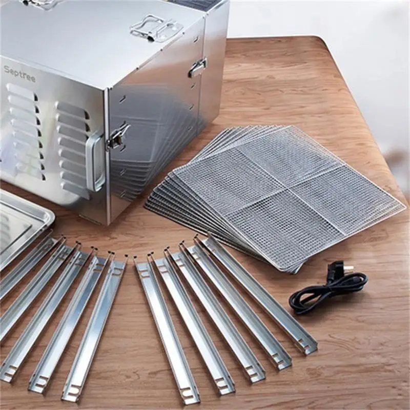 Household Food Fruit Dehydrator Dryer High Capacity 10 Layers Dried Frame Low Noise