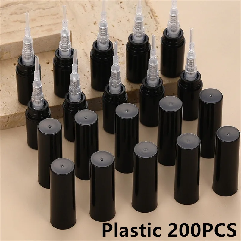 100/200 Stuks 2 Ml 3 Ml 5 Ml Doorzichtige Plastic Parfumflesje Verstuiver Draagbare Lotion Spray fles Mini Monster Reageerbuis Dunne Huisdier Flesjes