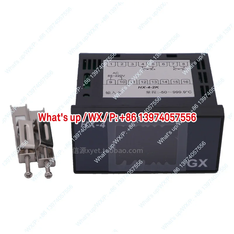 Multi channel temperature display 2-loop industrial inspection instrument K-type thermocouple input