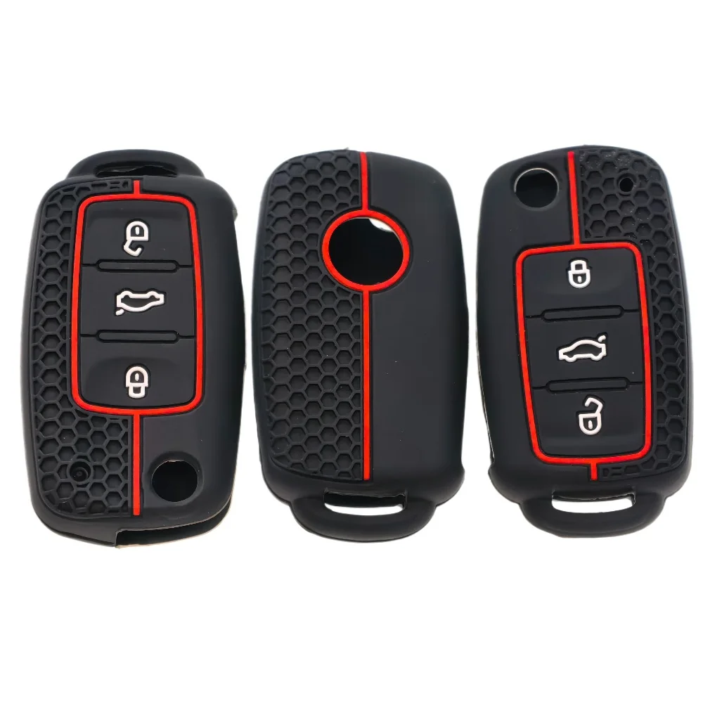 حار سيارة مفتاح بعيد غطاء ل Volkswagen VW بولو جولف باسات تيجوان بيتل العلبة T5 Up Eos سكودا اوكتافيا سيات ليون ألتيا