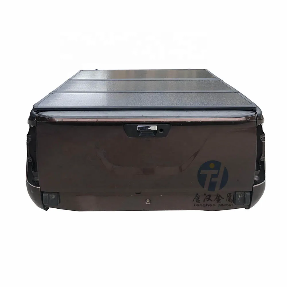 

Soft Tri Fold Tonneau Cover Pickup Truck Bed Cover Retractable Pickup Folding Roller Lid Tonneau Cover
