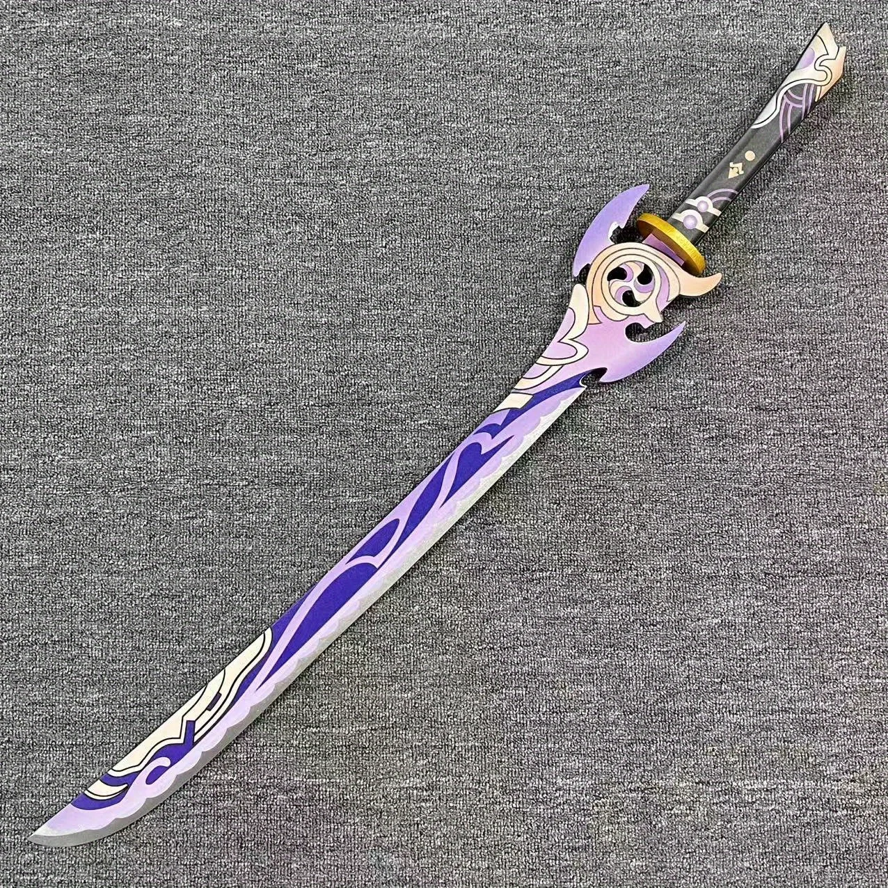 39inch Genshin Impact Katana Anime Cosplay Prop Ninja Knife Wooden Sword Real Size Japanese Katana Original Samurai Sabre Toy