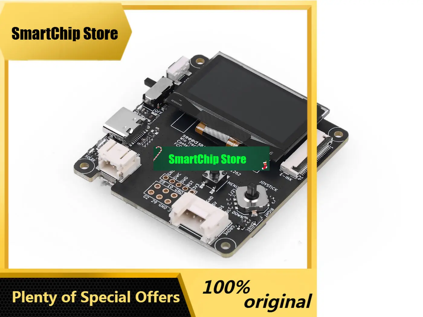 SmCpWio 트래커 L1, 1.3인치 OLED, 메쉬스타틱 노드 Wio-SX1262, LoRa 868MHz 915MHz 862-930MHz, nRF52840, L76K GPS, BeiDou, GLO 탑재