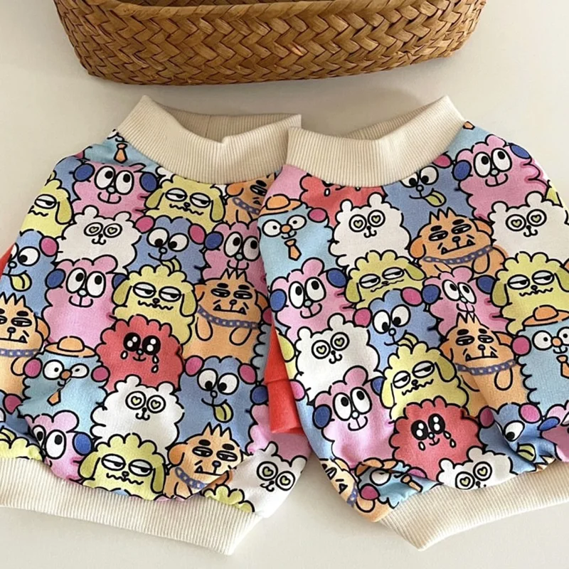 

Cute Cotton Pet Doodle T-Shirt Teddy Winter Clothes Small Dog Schnauzer Warm Bottoming Shirt Cartoon Bichon Frise Vest