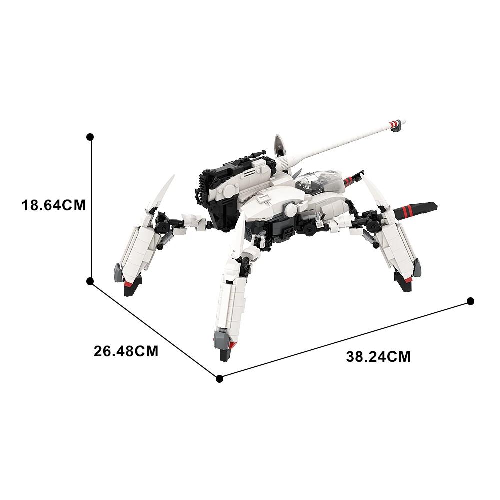 Gobricks MOC 86: Run Through the Battlefront  Bricks Model God of Destruction Building Block Set Educational Toys For Kid Gift