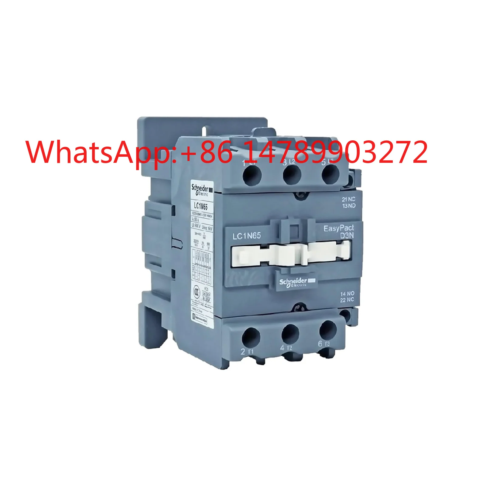 Mini AC Contactor 12/18/25A Multi Pole Din Rail Motor Control Cabinet Module