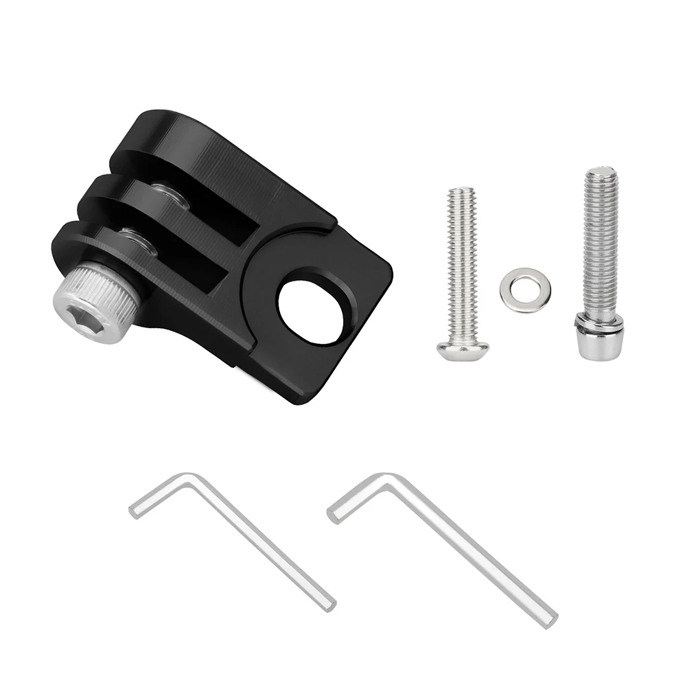 Aluminium Alloy Headlight Lamp Mount Bracket Night Cycling Bright Anodized Colors Easy Installation Hex Wrench Included