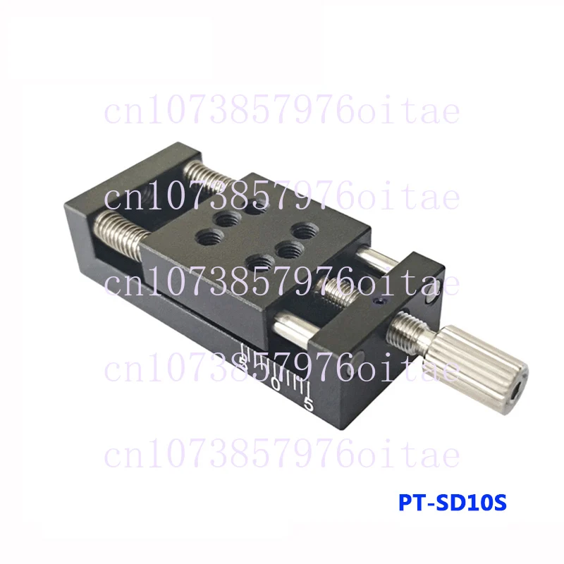 PT-SD10/35/65/95 manual translation table X-axis displacement table/stretching table/can be organized XY slide table with lock image 2