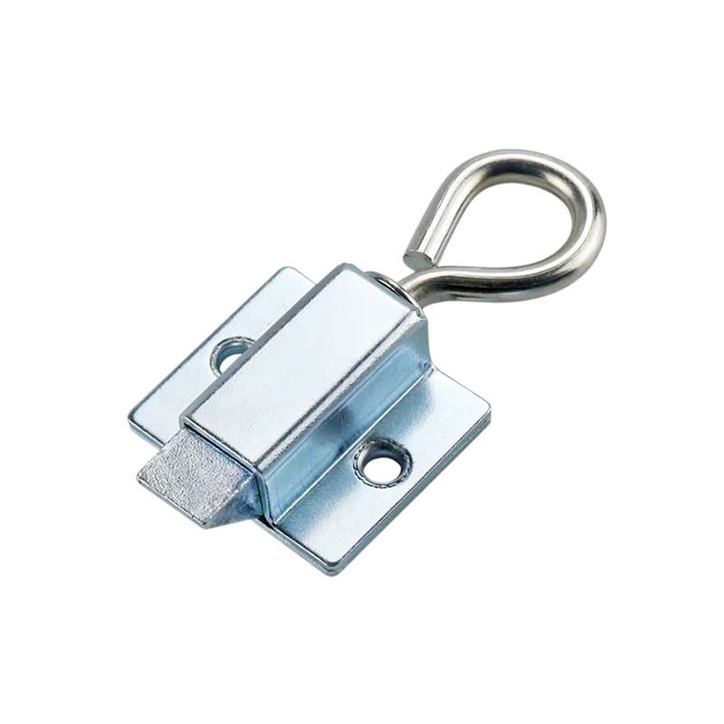 New Pull Ring Automatic Spring-loaded Door Bolt Lock for Industrial Equipment Cabinet Door Latch Lock Retractable Spring Pin