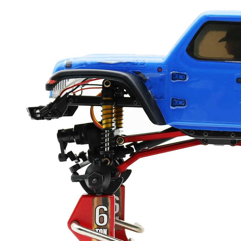 8 шт. 40 мм металлический демпфер амортизатора для осевого SCX24 C10 JLU Gladiator Bronco 1/24 RC Crawler, детали для обновления автомобиля, 2