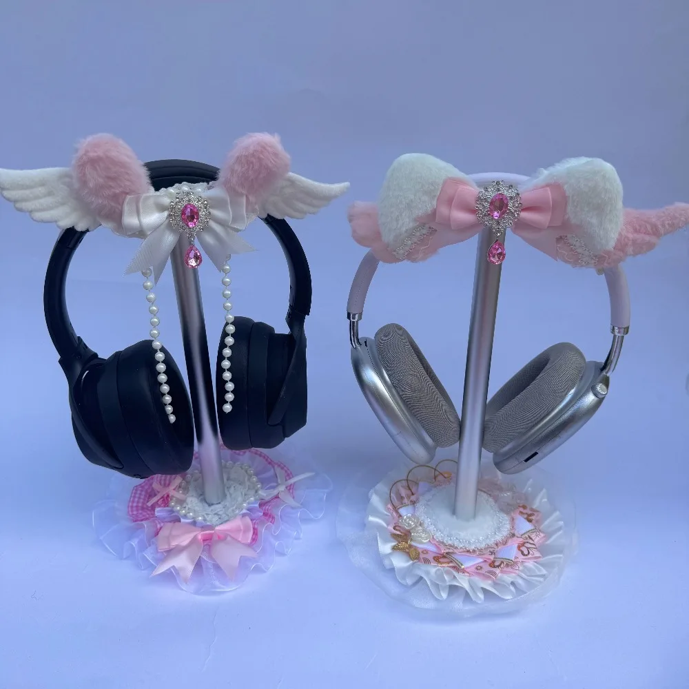 

Милая подставка для наушников на заказ для Airpods, держатель для наушников Sony, настольный декор, аксессуар для наушников