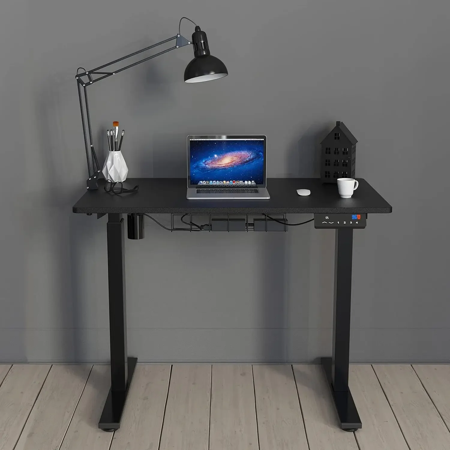 

Memory Preset Electric Height Adjustable Standing Desk, 40 x 24 Inches