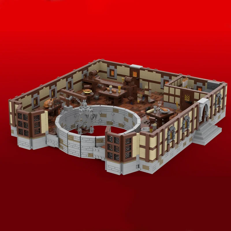 3033pcs MOC Dungeons Dragons The Yawning Portal Games Model Building Blocks Toy Construction Christmas Gift DIY Education Kids