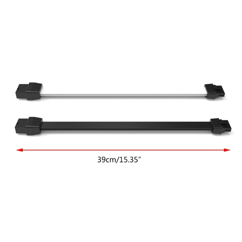 Hochleistungs-12+4-Pin-Grafikkarten-600-W-Stromverlängerungskabel mit hohem Strom