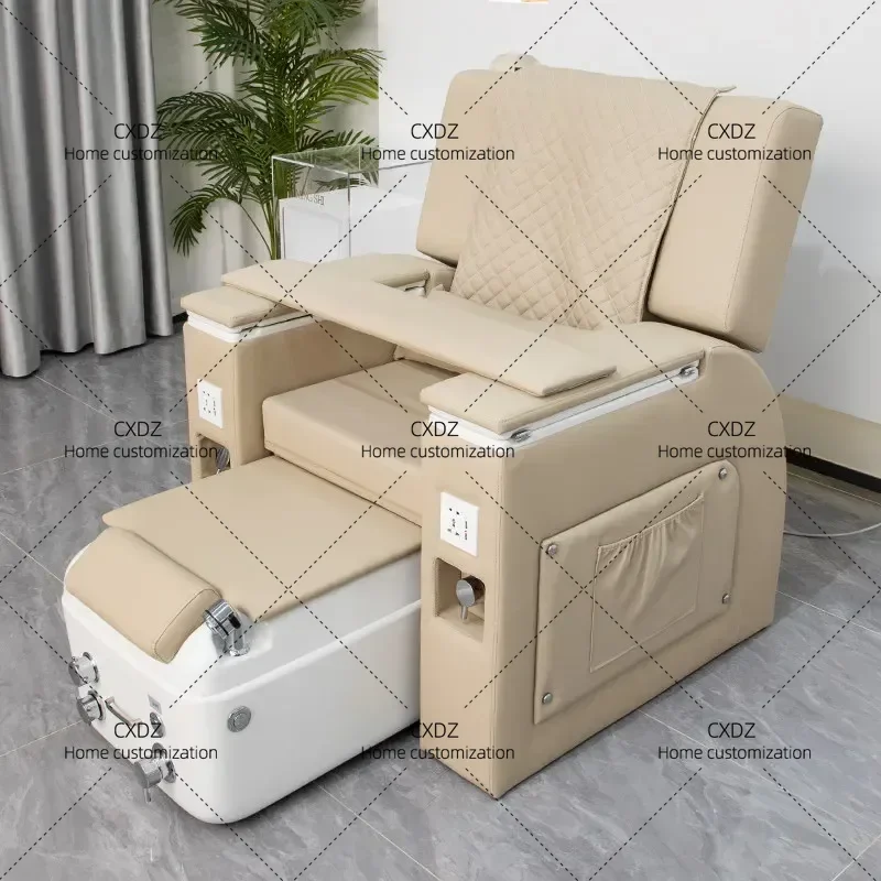 Homestay Design Pedicure Chairs Luxury Comfortable Villa Vanity Pedicure Chairs Living Room Salon Furniture Voetbank Ls40xzy