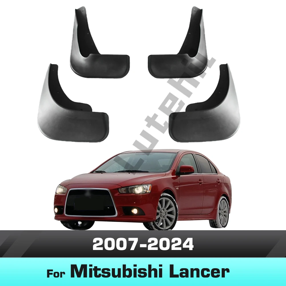 Für Mitsubishi Lancer 2007-2024 2019 2020 2021 2022 2023 Kotflügel-Schmutzfänger Spritzschutz Schmutzfänger Auto-Zubehör