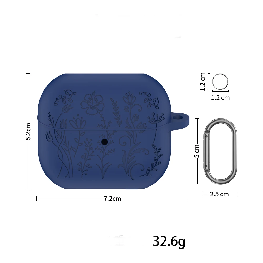 Silikonhülle für 2024 Galaxy Buds 3+/Pro/3/3 Pro Hülle Drahtlose Ohrhörer Zubehör Weiche Schutzhülle