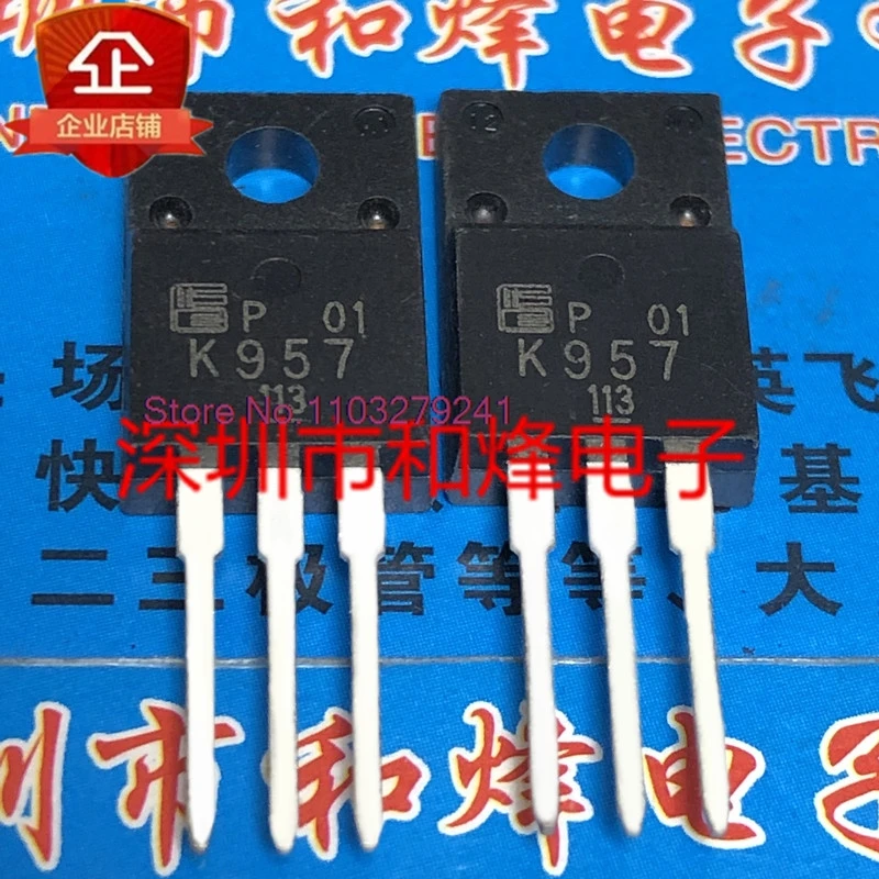 

（5PCS/LOT）K957 2SK957 TO-220F 900V 2A