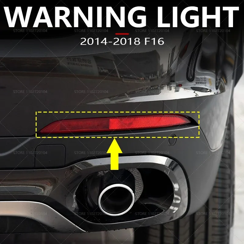 

Для 2014-2018 F16 BMW X6 28iX 30dX 35iX 40dX 50iX задний фонарь заднего хода стоп-сигнала отражатель сигнальная лампа 63147323185 63147323186