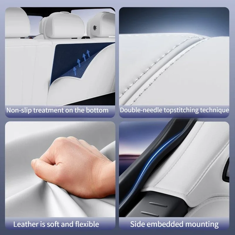 Cargo Liner For XPeng MONA L03 2026 Full-Coverage Trunk Mat Leather Waterproof Wear-Resistant Protector Car Interior Accessories detail image 5