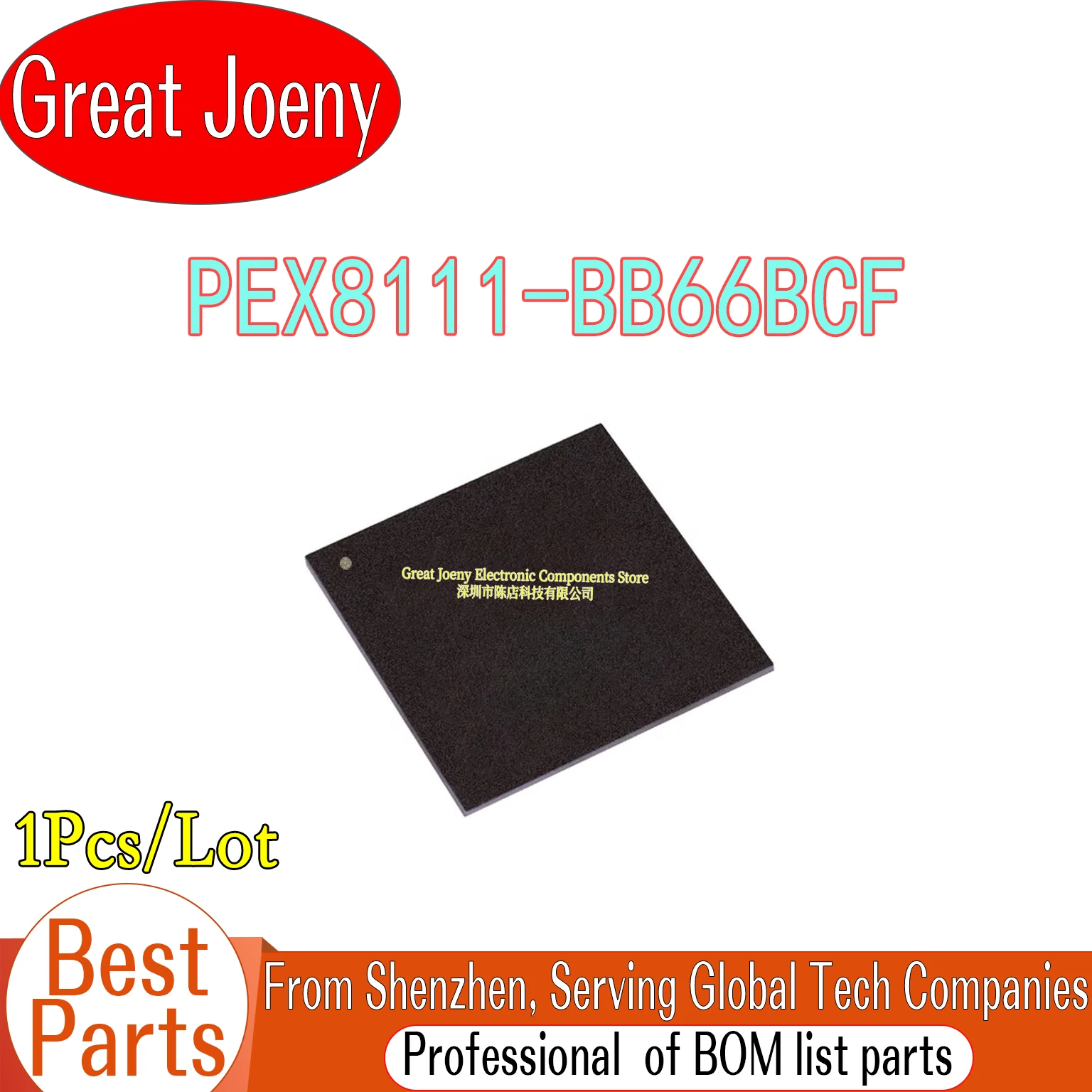 

PEX8111-BB66BCF PEX8111-BB66 PEX8111 BB66BCF IC Chipset BGA-144