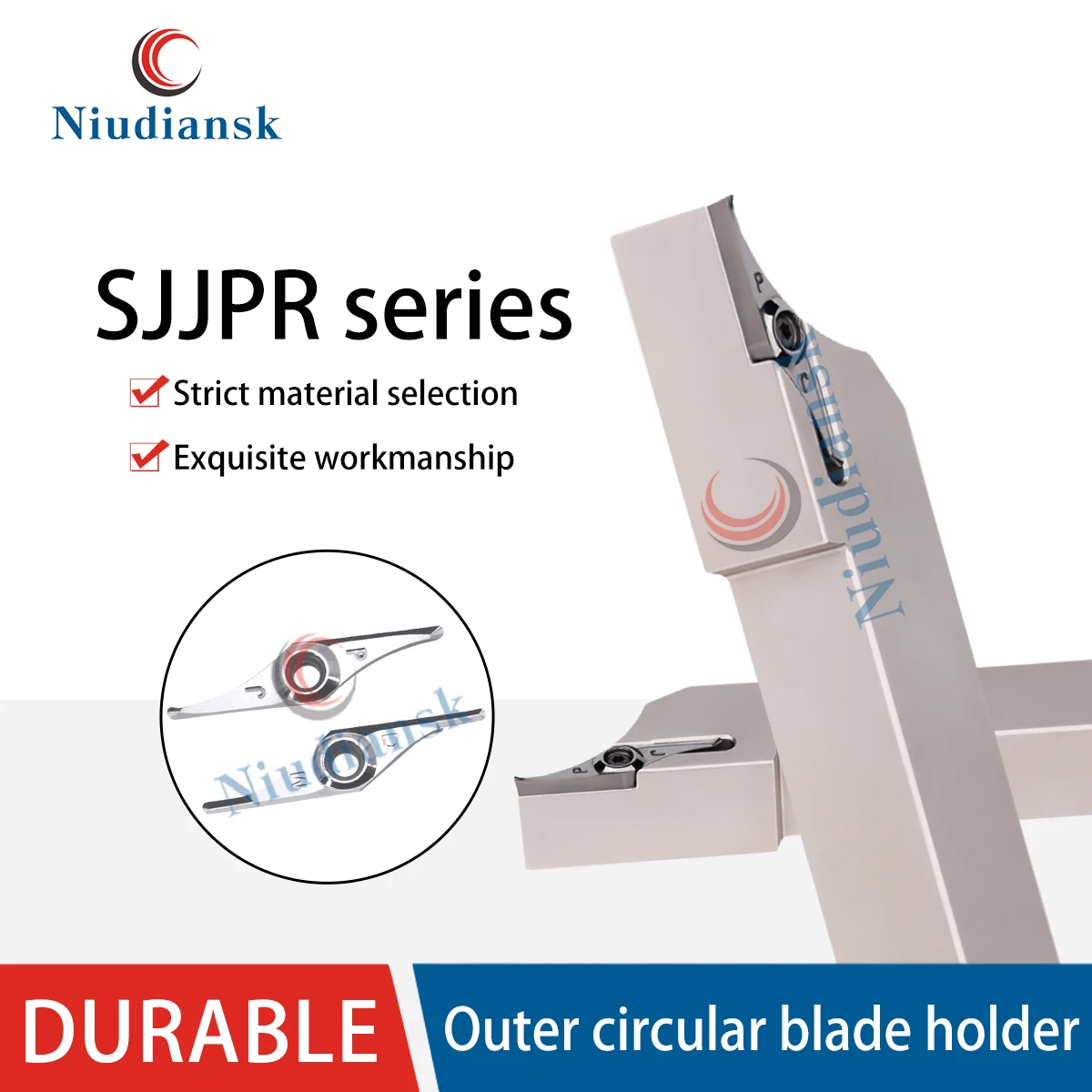 

SJIPR Serie SJJPR1616K16 2020K16 Держатель инструмента для токарной обработки полумесяца с ЧПУ VCGX18T308-PJ/DM с одним лезвием, двусторонний гибочный лунный лезвие