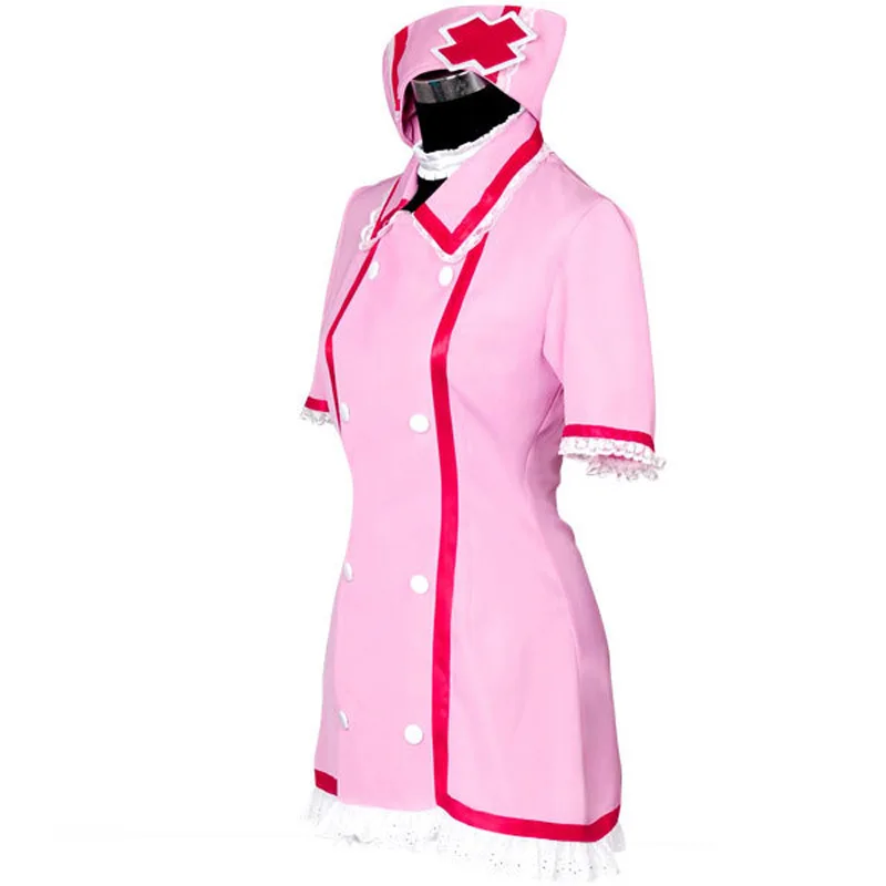 Anime Vocaloid Miku Cosplay Nurse Dress Virtual Singer OSTER Project Diva Nurse Uniform And Hat Halloween Party Stage Costumes