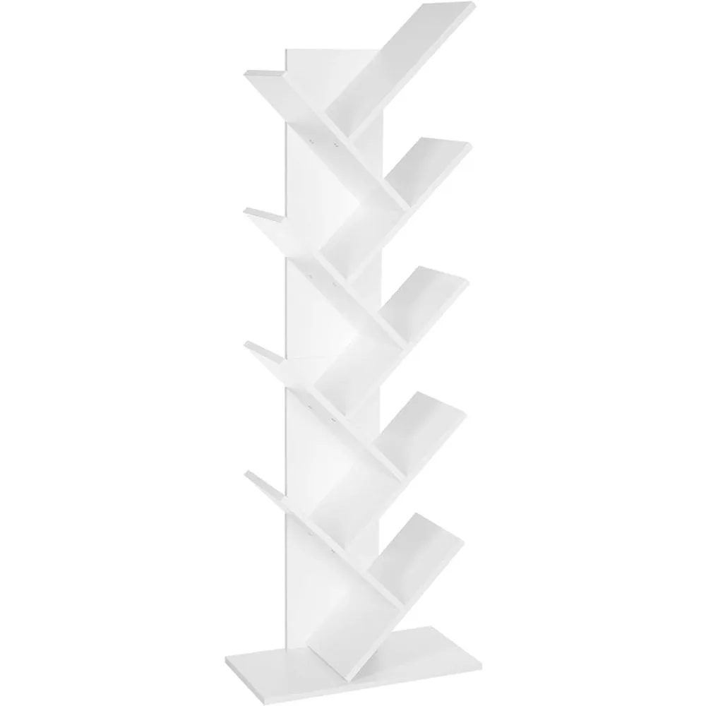 

Shelf Home Office Bookshelf Free Shipping With Shelves for Living Room 9-Tier Floor Standing Tree Bookshelf Furniture