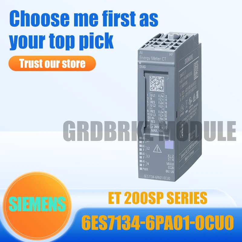 

New Original SIEMENS 6ES7134-6PA01-0CU0 SIMATIC ET200SP Analog Input Module