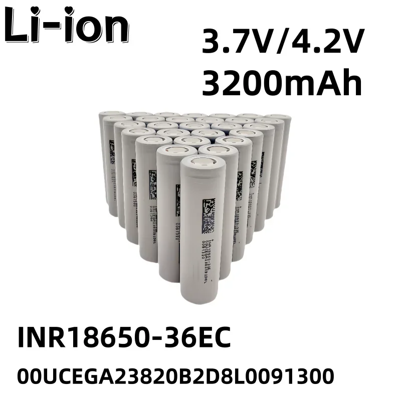 18650 3.7V 3200mAh 100% Brand new Lithium-Ion Battery Can be Used for Replacing Electric Tools Such as Flashlights, Toys, Etc